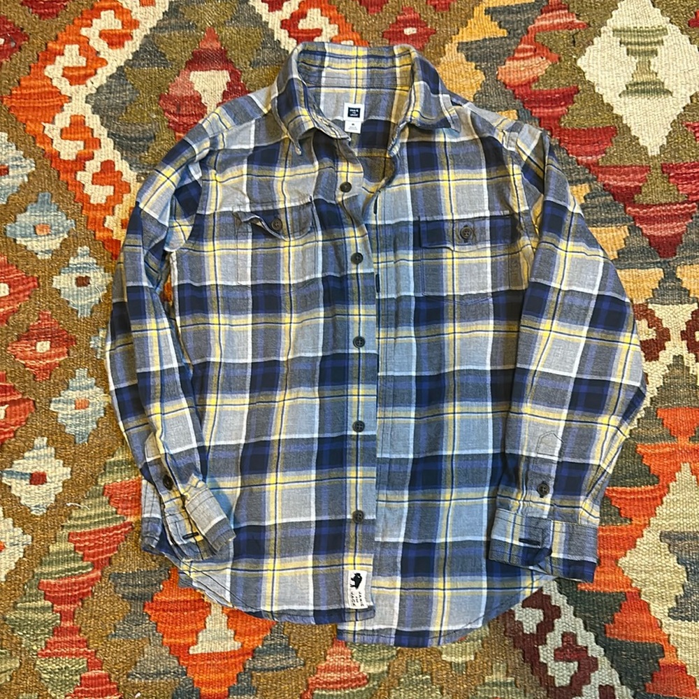 Janie and Jack plaid shirt
